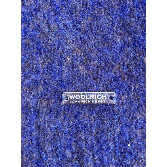 Woolrich John Rich purple grey gold Alpaca Yak Sweater NWT S $295 - Picture 6 of 10